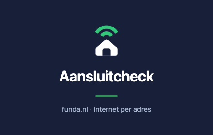 Aansluitcheck Chrome-extensie live!